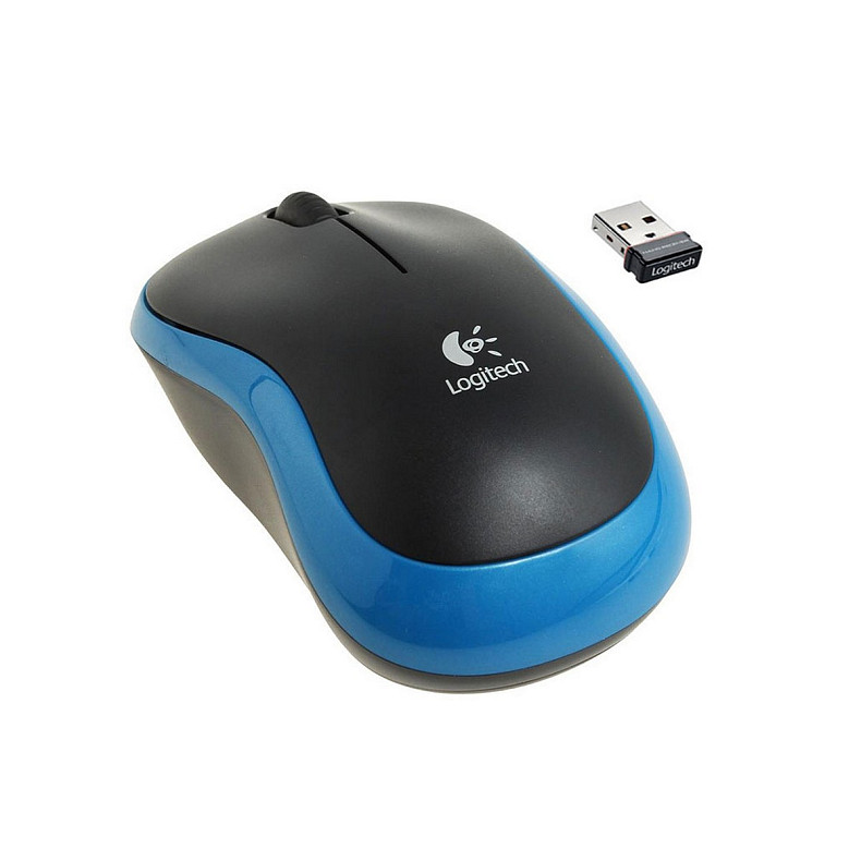 Мышка Logitech M185 (910-002239) Blue USB