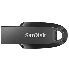 Накопичувач SanDisk 256GB USB 3.2 Type-A Ultra Curve Black