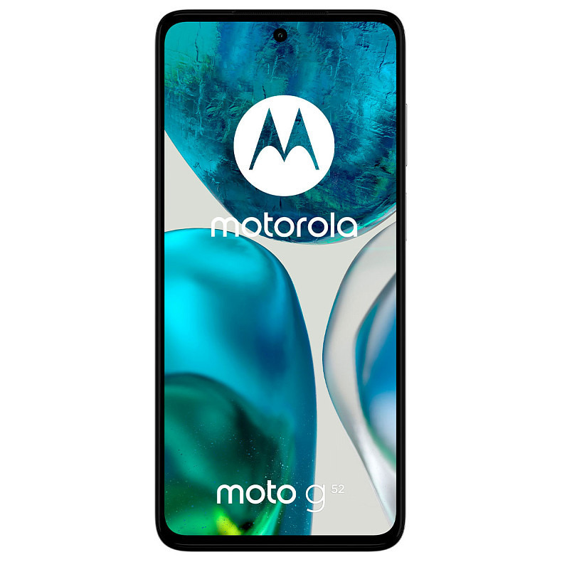 Смартфон Motorola Moto G52 4/128GB Dual Sim Metallic White (TKOMOTSZA0120) EU_