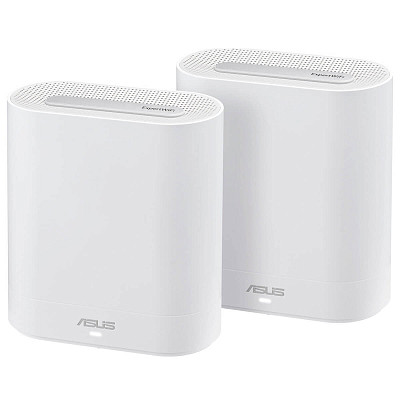 Маршрутизатор ASUS ExpertWiFi EBM68 2PK white AX7800 3xGE LAN 1x2.5GE WAN 1xUSB3.2 WPA3 OFDMA MESH