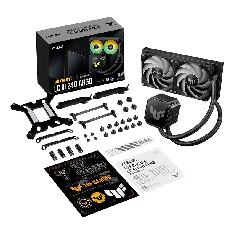 Система жидкостного охлаждения Asus TUF Gaming LC III 240 ARGB (90RC01J1-B0EAY0)