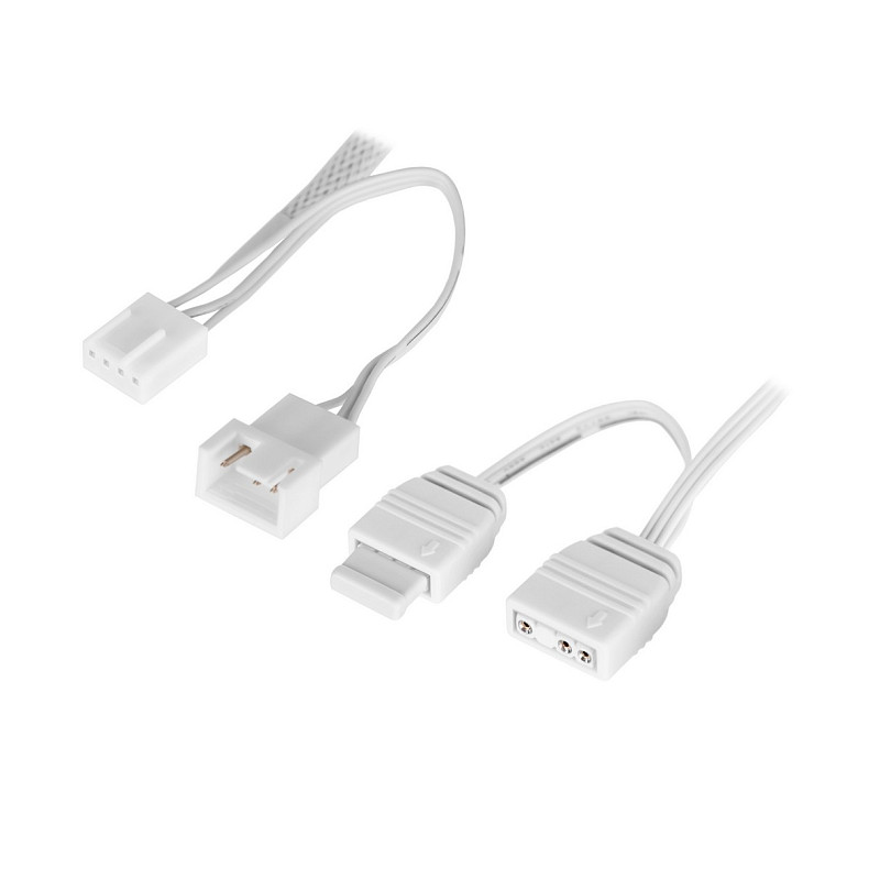 Корпусный вентилятор 2E GAMING Air Cool Magic Mirror ACF120MW-ARGB, 3x120мм, 2000rpm, 4pin PWM +5VAR