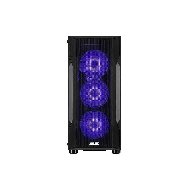 Корпус 2E Gaming Splendor G4301, без БП, 2xUSB 3.0, 1xUSB Type-C, 4x120mm ARGB, controller with remote