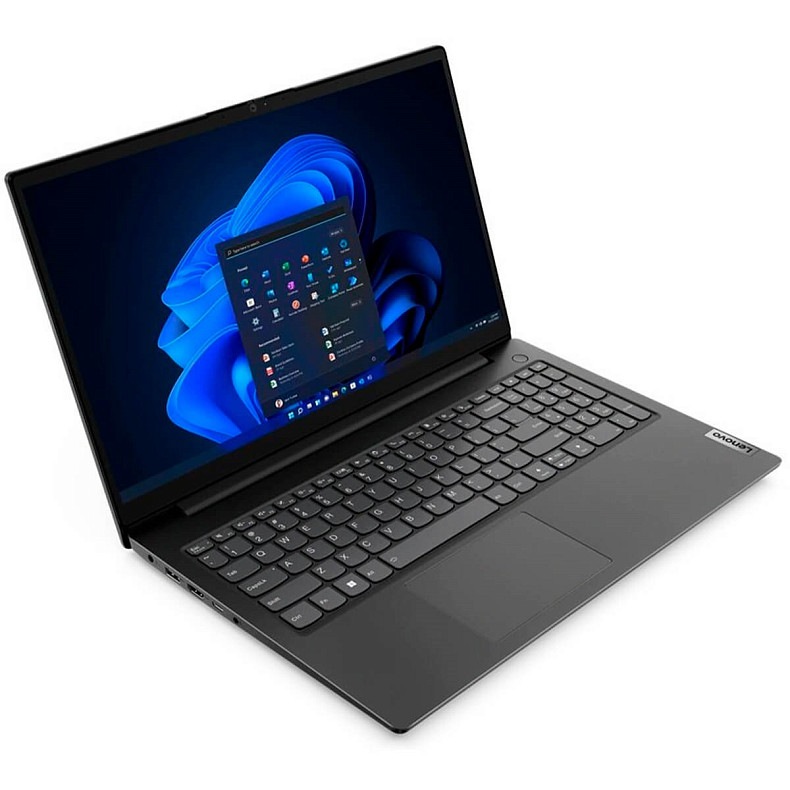 Ноутбук Lenovo V15 15.6" FHD IPS AG, AMD R5-7520U, 16GB, F256GB, UMA, DOS, черный