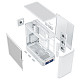 Корпус Modecom VOLCANO AQ500 ARGB MIDI FRONT LCD 6,2”, 4x120mm fans WHITE без БЖ ATX