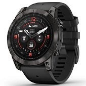 Спортивний годинник GARMIN Epix Pro Gen 2 51mm Sapphire Carbon Gray DLC Titanium with Black Silicone