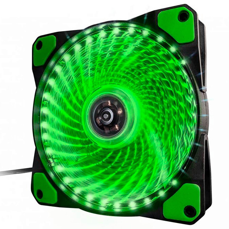 Вентилятор Frime Iris LED Fan 33LED Green (FLF-HB120G33)