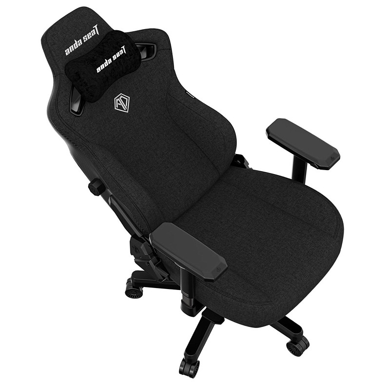 Кресло игровое Anda Seat Kaiser 3 Black Fabric Size L