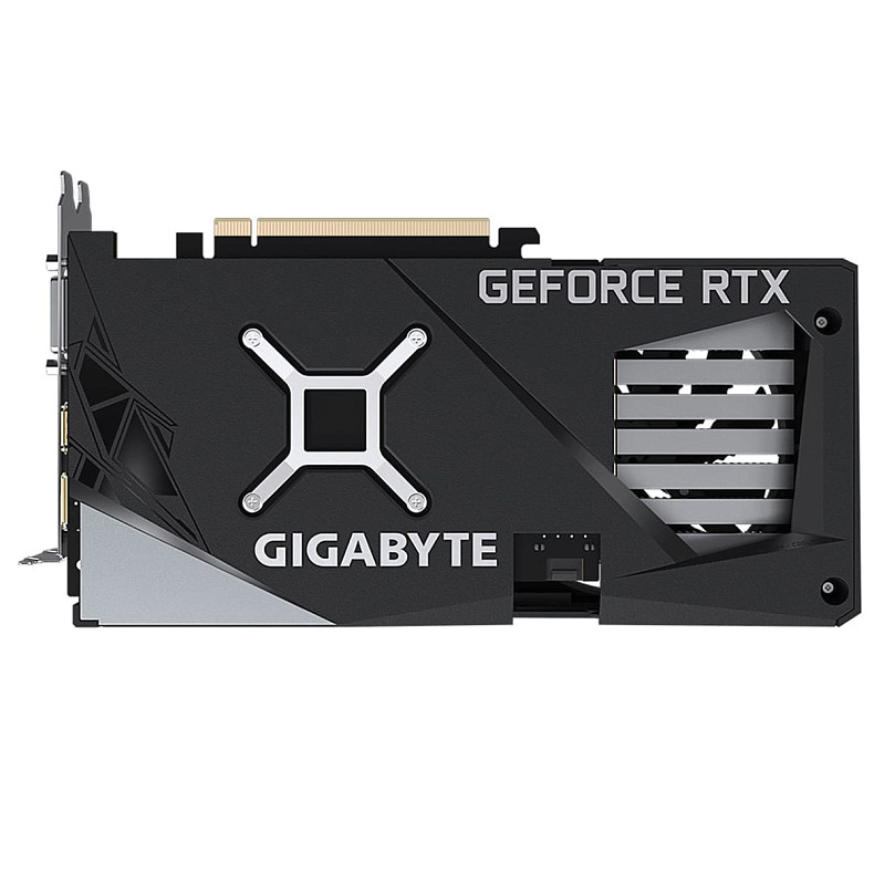 Видеокарта GF RTX 3050 8GB GDDR6 WindForce OC V2 Gigabyte (GV-N3050WF2OCV2-8GD)