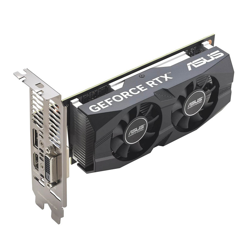 Відеокарта ASUS GeForce RTX 3050 6GB GDDR6 OC low profile RTX3050-O6G-LP-BRK