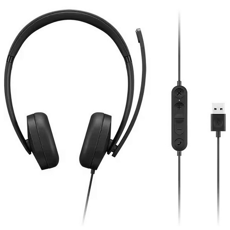 Гарнитура Lenovo USB-A Wired Stereo Headset Gen 2