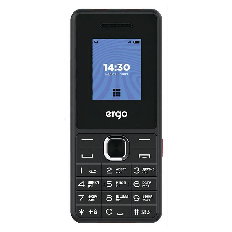 Мобільний телефон Ergo E181 Dual Sim Black