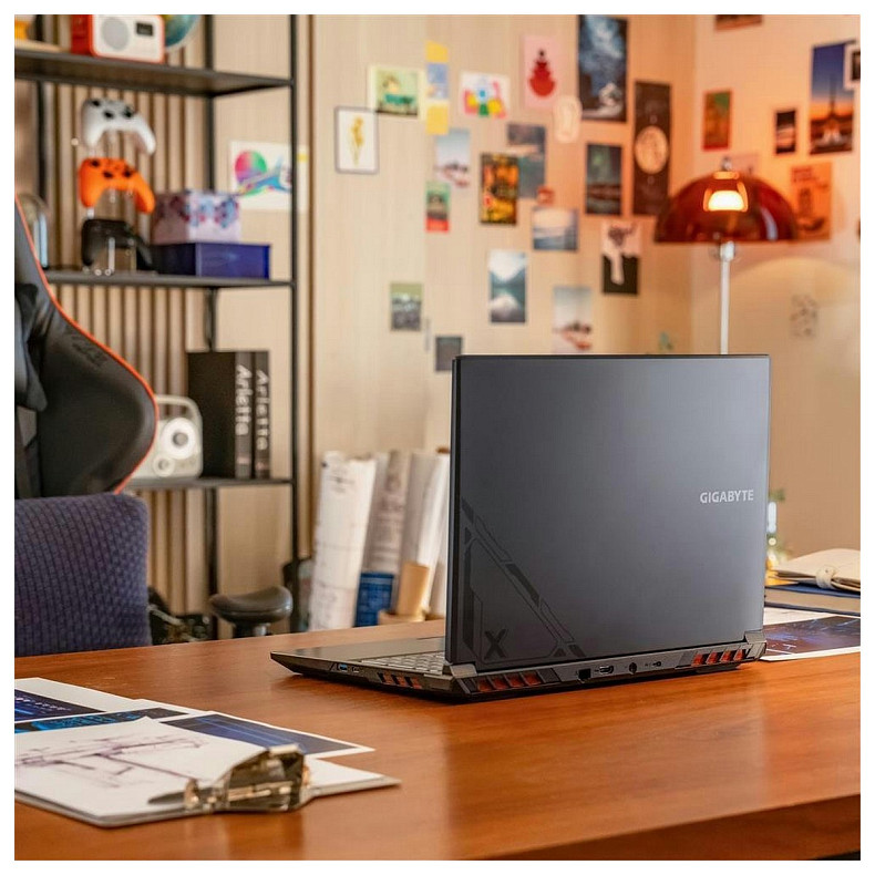 Ноутбук Gigabyte G6X 16.0 FHD, Intel i7-13650HX, 16GB, F512GB, NVD4050-6, DOS, черный