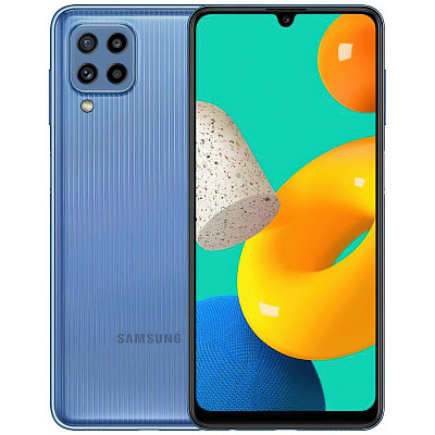 Смартфон Samsung Galaxy M32 SM-M325 Dual Sim Light Blue (SM-M325FLBGSEK) UA
