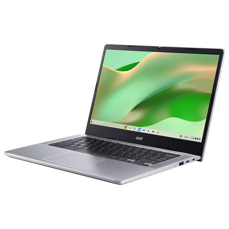 Ноутбук Acer Chromebook CB314-4H 14" FHD IPS, Intel i3-N305, 8GB, F512GB, UMA, ChromeOS, сріблястий