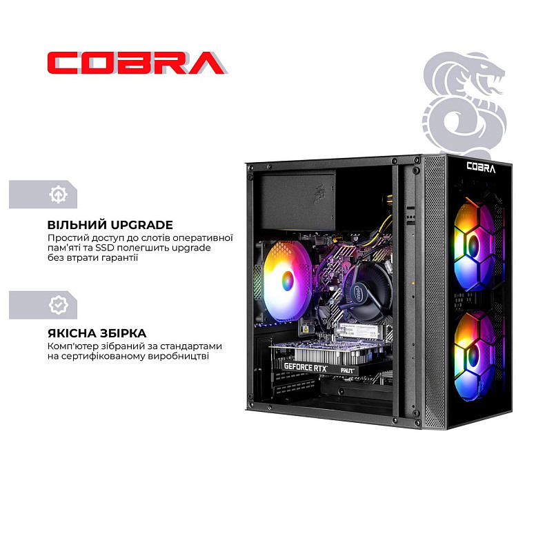 Персональный компьютер COBRA Advanced (I114F.16.S10.36.19812)