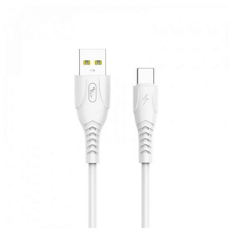 Кабель SkyDolphin S08T USB - Type-C USB (M/M), 1 м, White (SDUSB-000562)