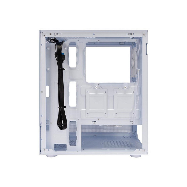 Корпус 1stPlayer Mi7-A-WH-2F7R-W-1F7-W White без БП