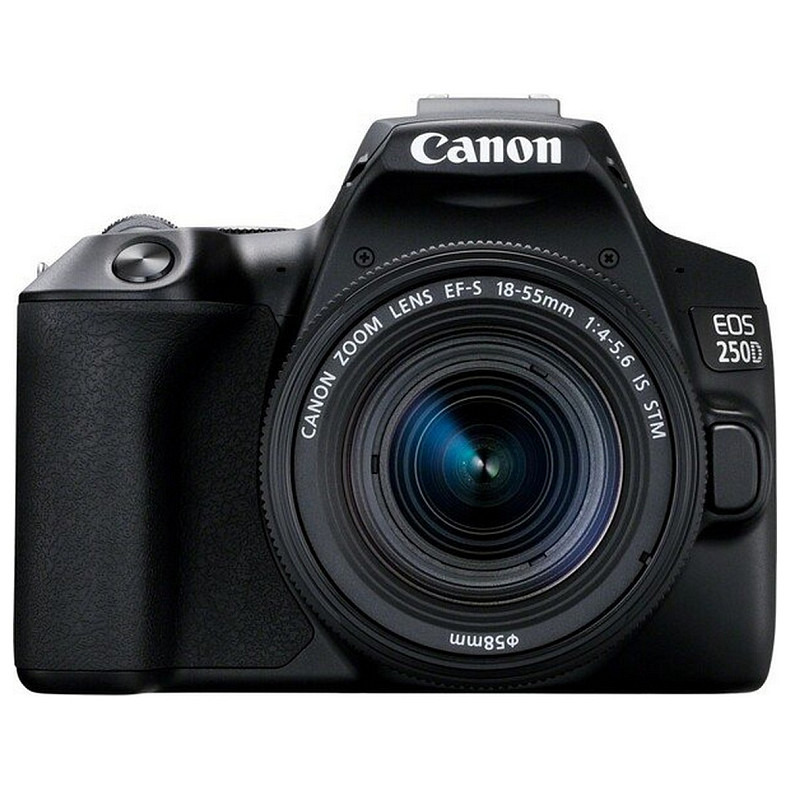 Цифровая зеркальная фотокамера Canon EOS 250D kit 18-55 IS STM Black