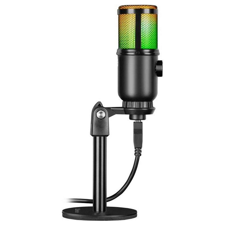 Игровой стрим микрофон Defender Glow GMC 400 (64640)