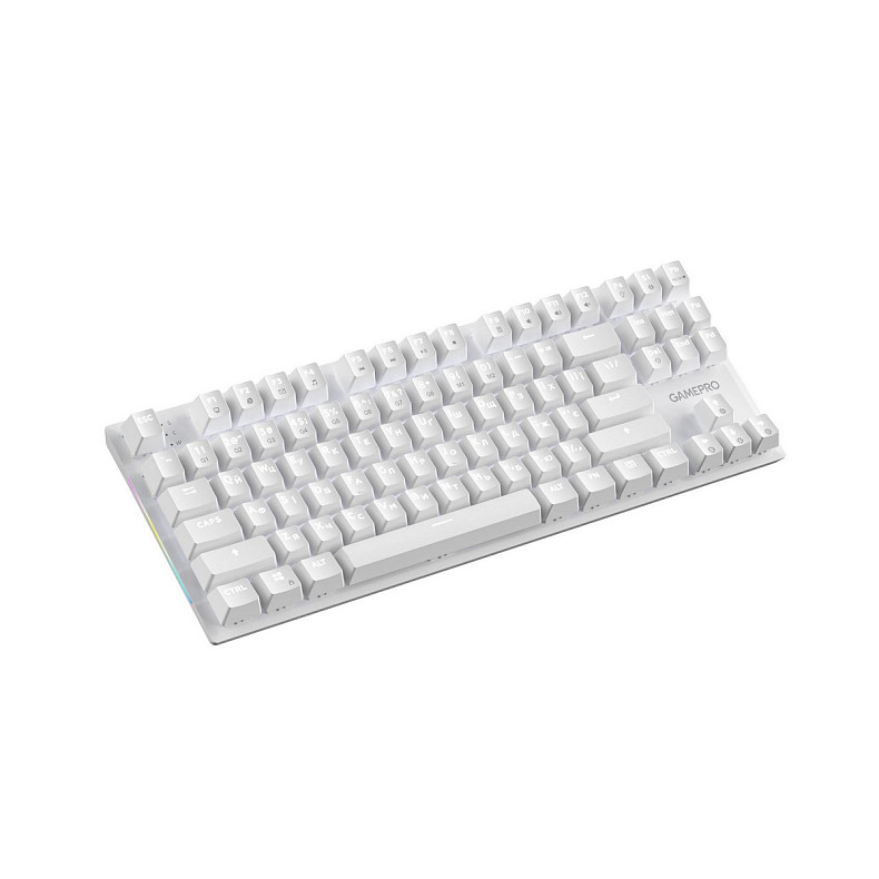 Клавиатура GamePro Genesis Joker MK124W Outemu Red Swithes USB White