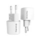 Мережевий зарядний пристрій ColorWay GaN PD Port PPS USB (Type-C PD + USB QC3.0) (33W) White (CW-CHS