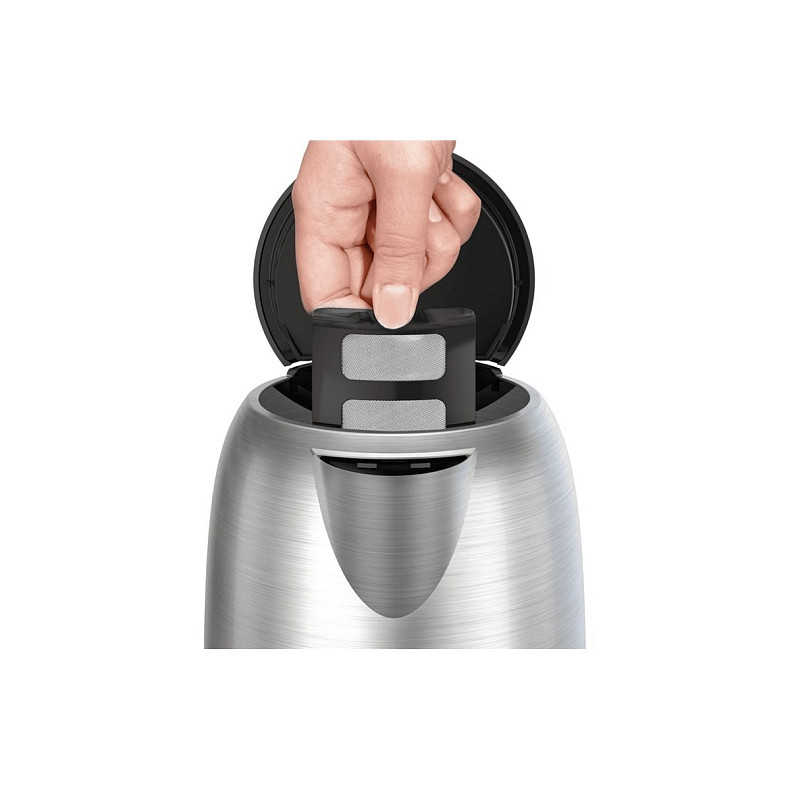 Електрочайник Tefal Subito 1.7л, нерж. сталь, чорний