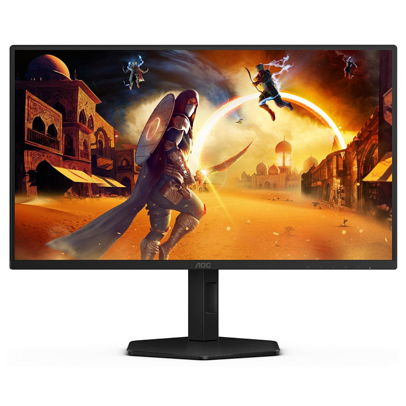 Монитор 24.5" AOC 25G4SXU, Fast IPS, 300 Гц, 2x HDMI, DP, HAS, Pivot, черно-серый