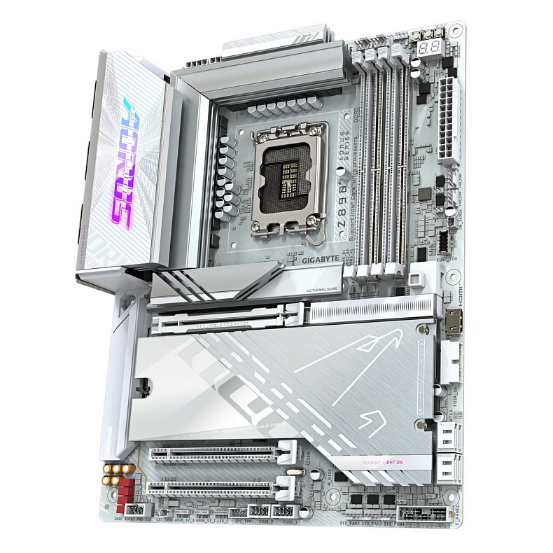 Материнська плата Gigabyte Z890 Aorus Pro Ice Socket 1851