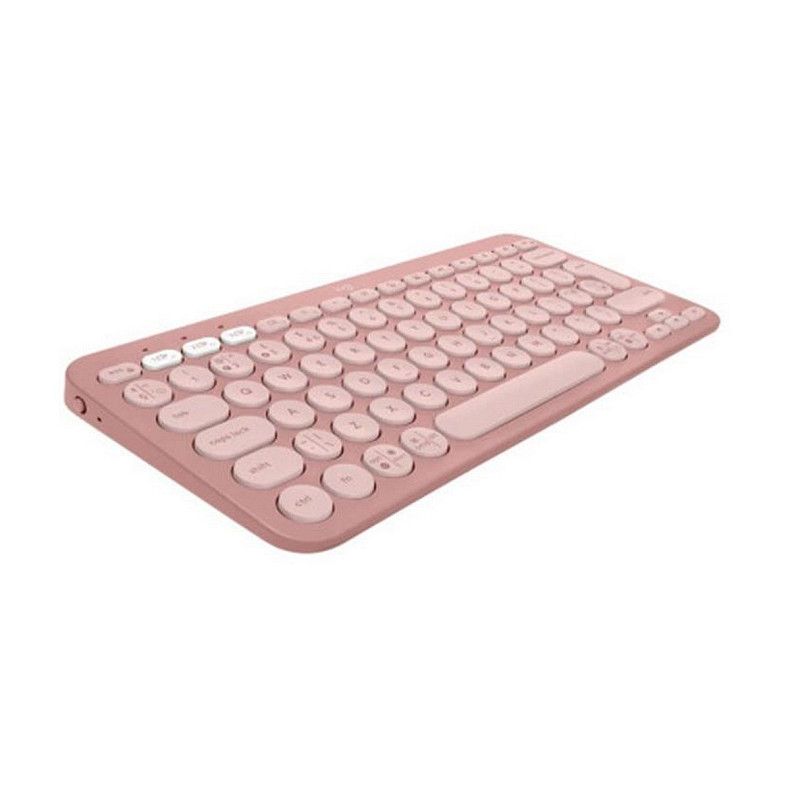 Комплект (клавиатура, мышь) Logitech Pebble 2 Combo Rose (920-012241)