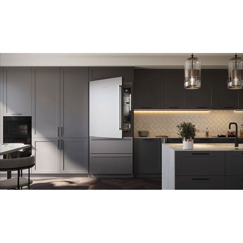 Вбудований двокамерний холодильник Liebherr ECBNe 8871 617