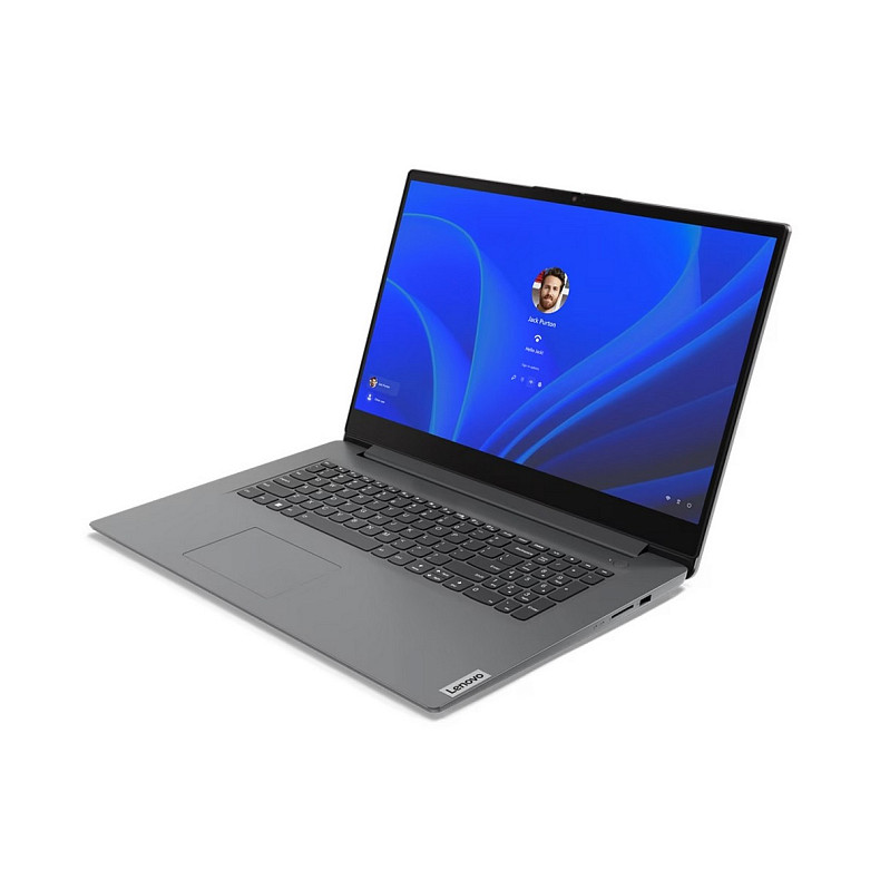 Ноутбук Lenovo V17-G4 17.3" FHD IPS AG, Intel i5-13420H, 16GB, F512GB, UMA, DOS, сірий