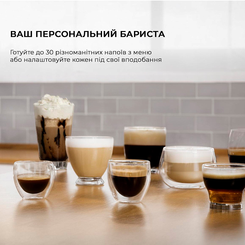 Кавомашина CECOTEC Cremmaet Compactccino Connected Black/Silver