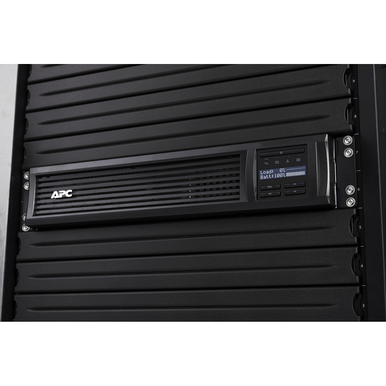 ИБП APC Smart-UPS 1000VA/700W, RM 2U, LCD, USB, SmartConnect, 4xC13