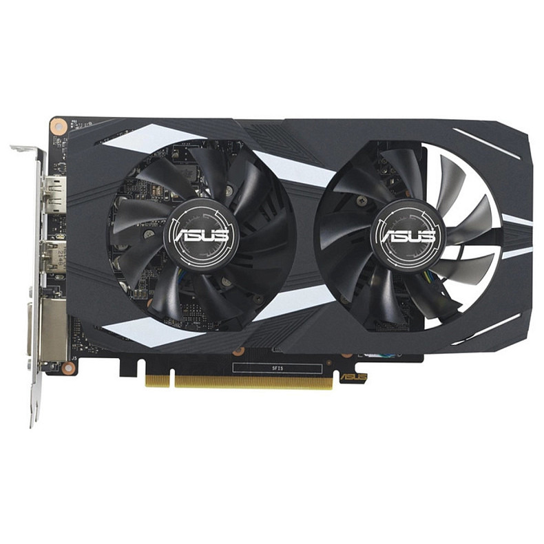 Видеокарта ASUS GeForce GTX 1650 4GB GDDR6 DUAL P EVO DUAL-GTX1650-O4GD6-P-EVO