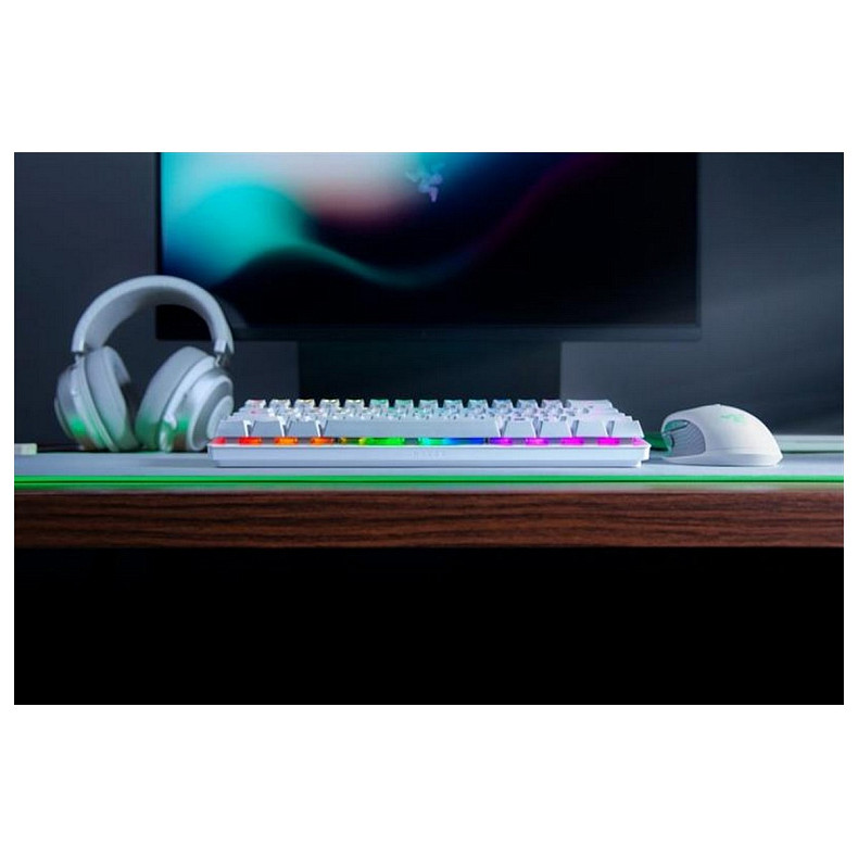 Клавіатура Razer Huntsman Mini Mercury Red Switch White (RZ03-03392200-R3R1)