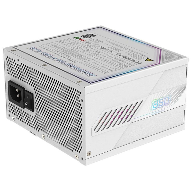 Блок живлення Gigabyte ATX 3.0 850W GP-AE850PM PG5 ICE