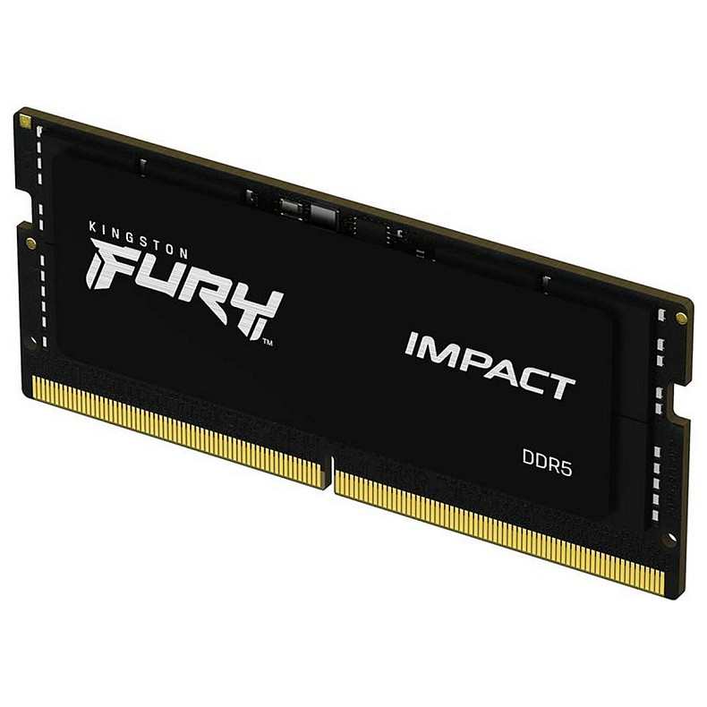 Модуль пам'яті Kingston Fury Impact DDR5 SO-DIMM 8GB 4800 MHz (KF548S38IB-8)