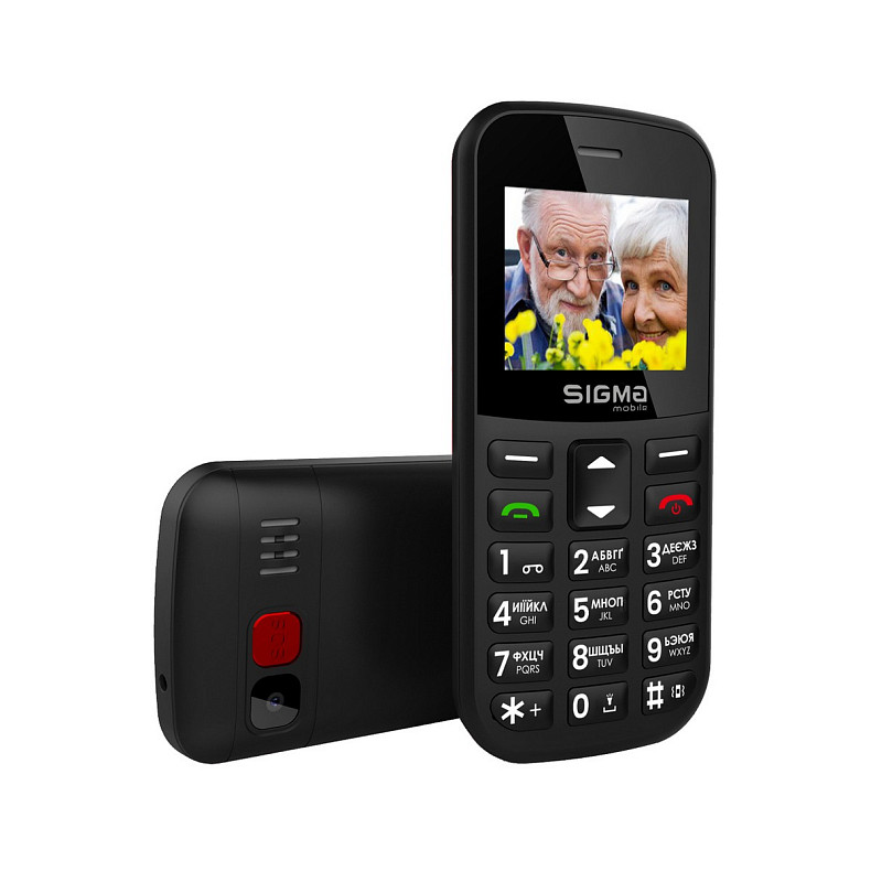 Мобильный телефон Sigma mobile Comfort 50 Easy Black (4827798585214)
