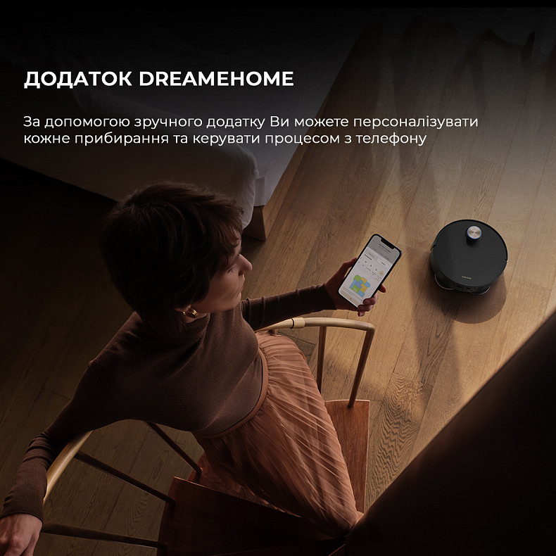 Робот-пылесос моющий Dreame Bot X50 Ultra Black