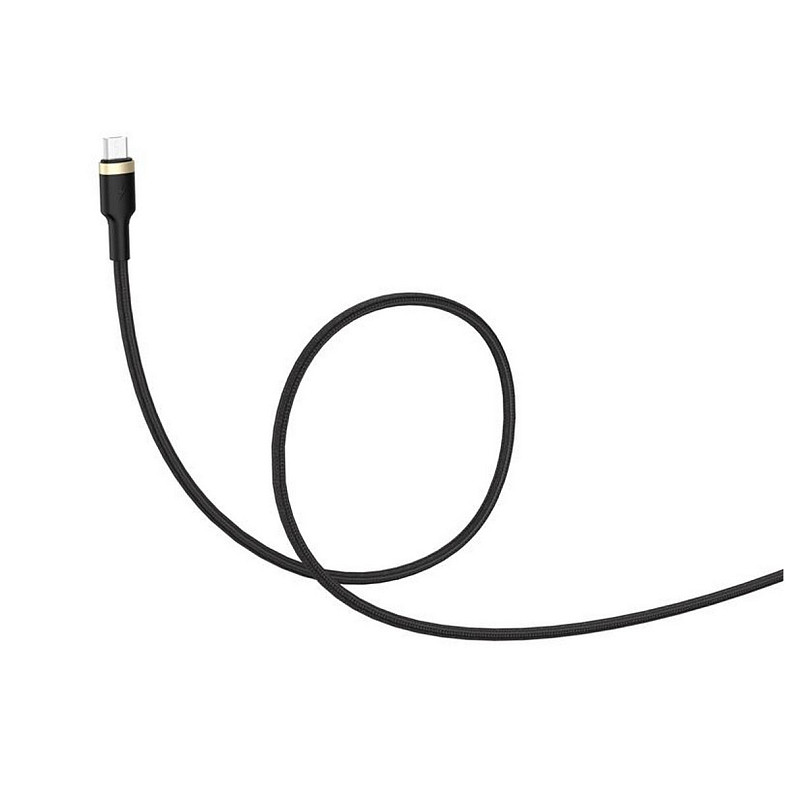 Кабель ColorWay USB-microUSB, spiral, 2.4А, 1м, Black (CW-CBUM051-BK)