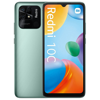 Смартфон Xiaomi Redmi 10C 4/64GB без NFC Dual Sim Green EU