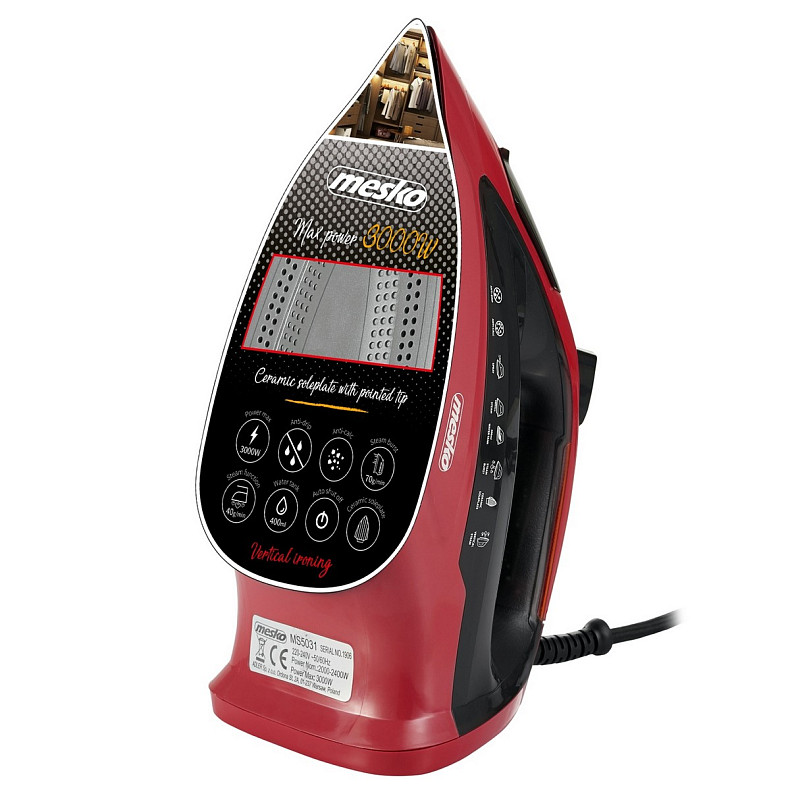 Утюг Mesko MS 5031 red