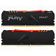 ОЗП Kingston Fury Beast RGB DDR4 2x16GB/3200 (KF432C16BB12AK2/32)