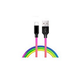 Кабель ColorWay USB-USB Type-C, 2.4А, 1м, Multicolor (CW-CBUC018-MC)