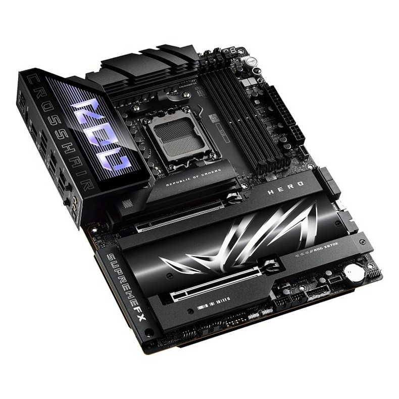 Материнская плата ASUS ROG CROSSHAIR X870E HERO sAM5 X870E 4xDDR5 M.2 HDMI WiFi BT ATX