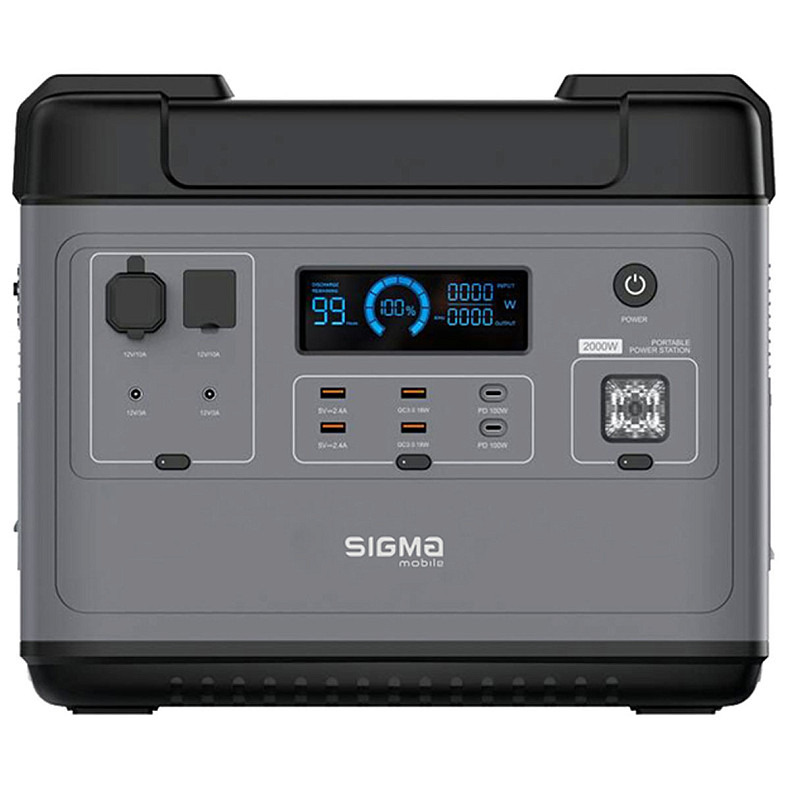 Зарядная станция Sigma mobile X-Power SI625APS Power Station Grey (4827798424612)