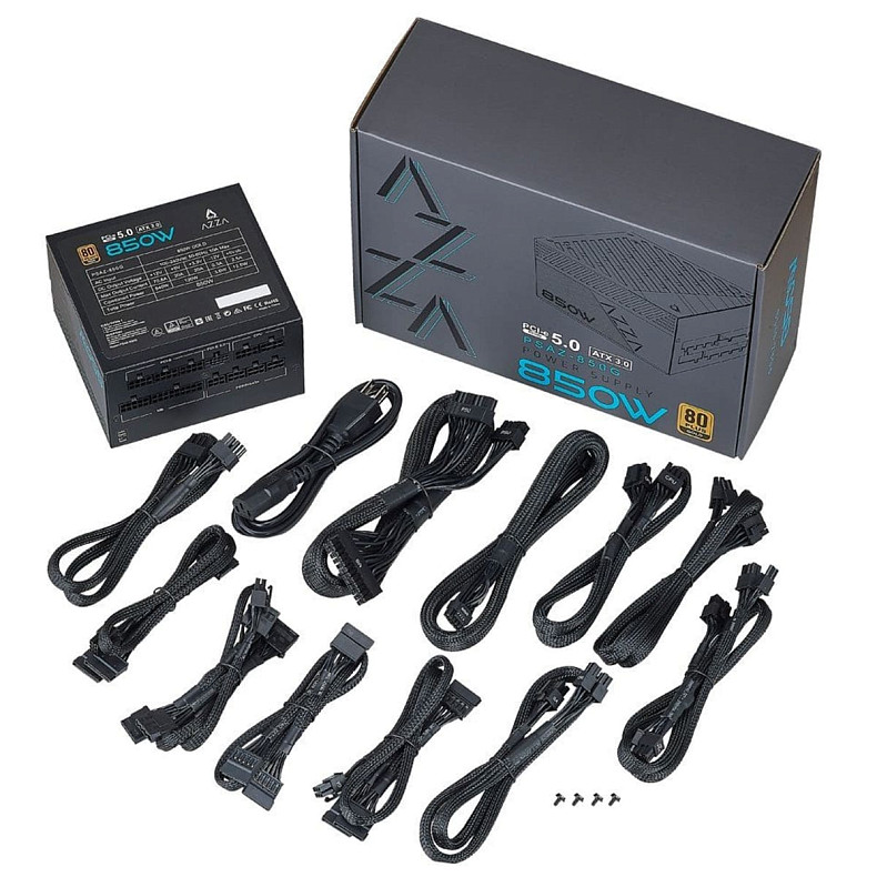 Блок питания AZZA 850W PSAZ-850G (ATX3.1)