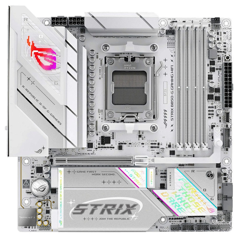 Материнская плата Asus ROG Strix B850-G Gaming WiFi Socket AM5