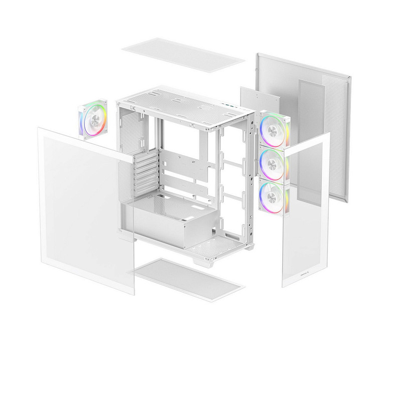 Корпус DeepCool CG580 4F V2 White (R-CG580-WHADA4-G-2)